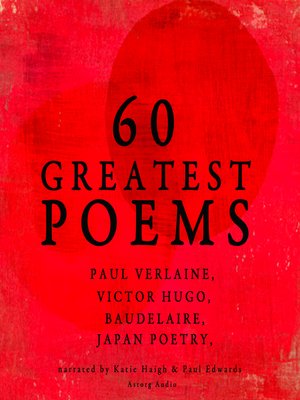cover image of 60 greatest poems